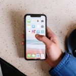 AR Apps - Person Holding Black Iphone 7