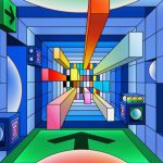 Serverless Computing - An artist’s illustration of artificial intelligence (AI). This image depicts a look inside how AI microchips are designed. It was created by Champ Panupong Techawongthawon as part of the V...