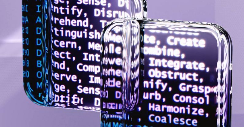 Deep Learning - An artist’s illustration of artificial intelligence (AI). This illustration depicts language models which generate text. It was created by Wes Cockx as part of the Visualising AI project l...